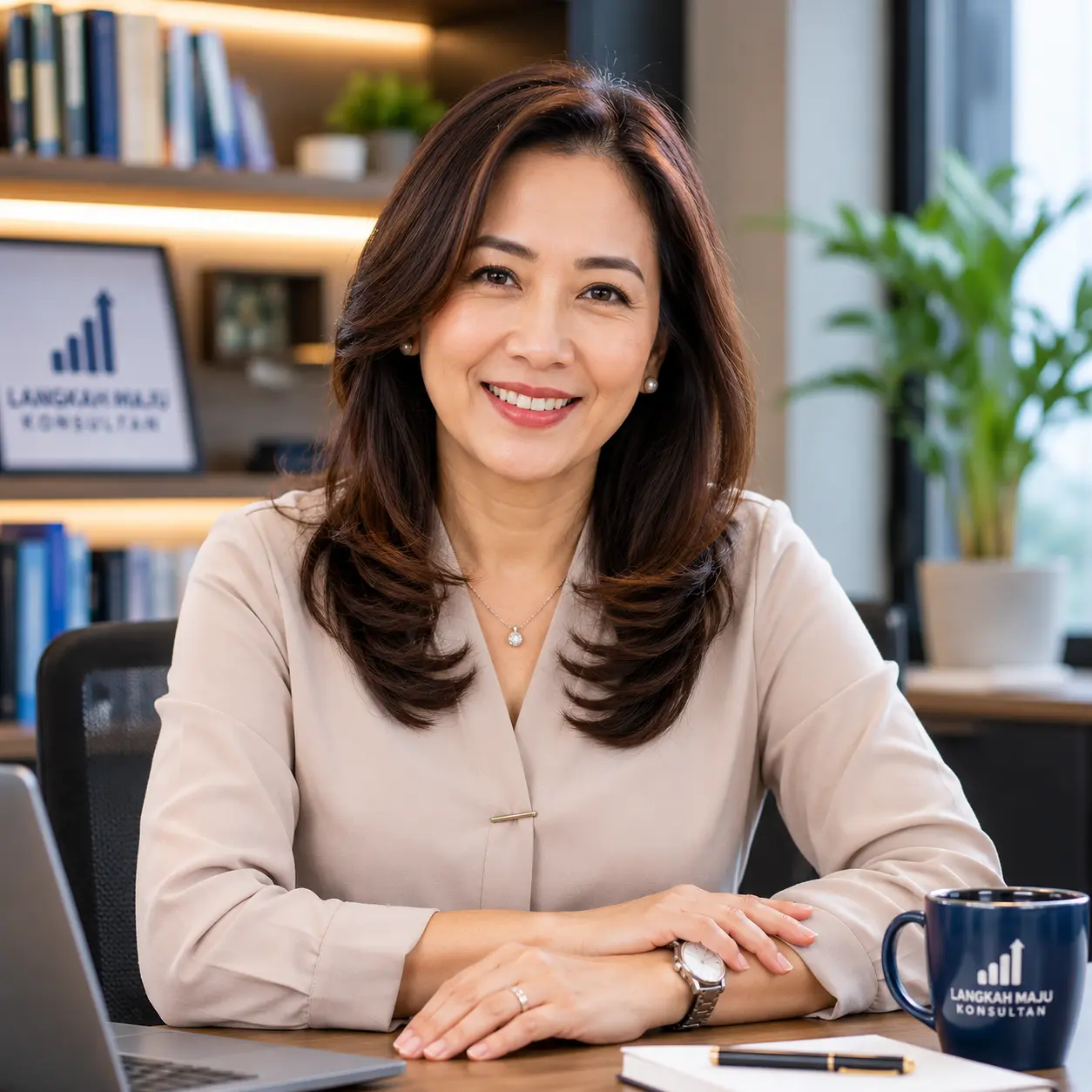 Linda Hapsari, Co-founder Langkah Maju Konsultan